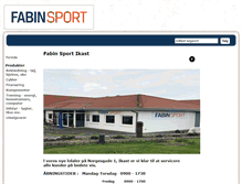 Tablet Screenshot of fabin-ikast.dk